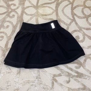 ZELLA GIRL BLACK TENNIS SKIRT
